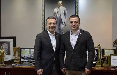 BAŞKAN ATAÇ'A ZİYARETLER DEVAM EDİYOR